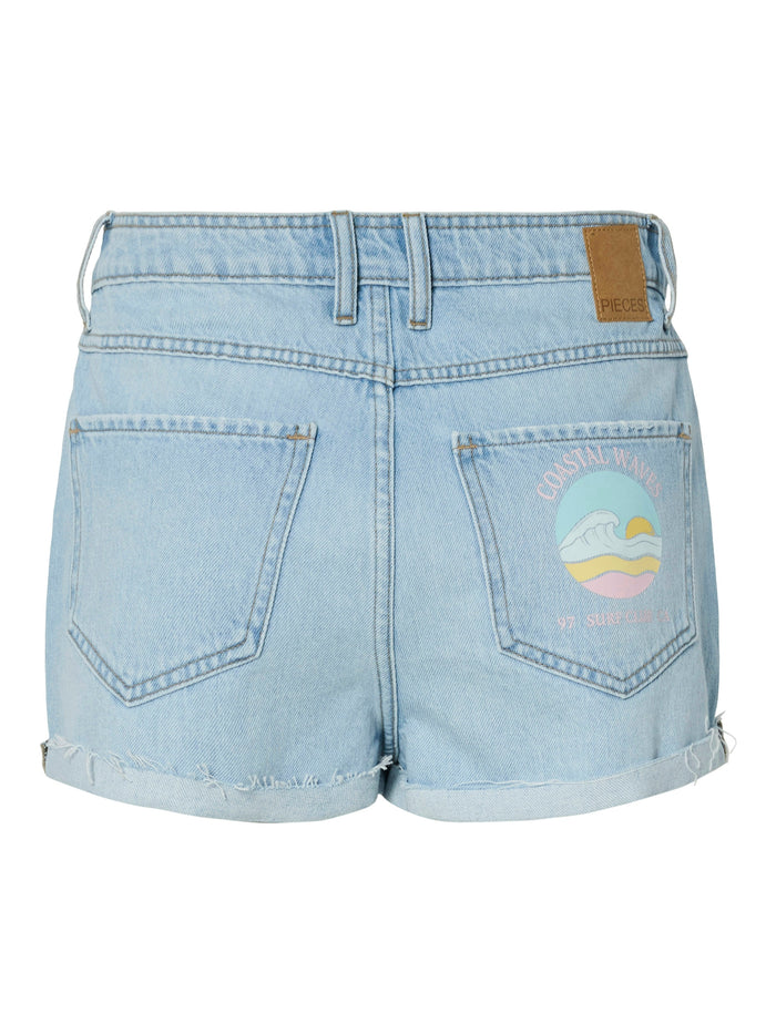 Lamer shorts light blue