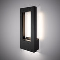 Led  16-in exterior  wall light Black powder Coated  Dimmable 40W
