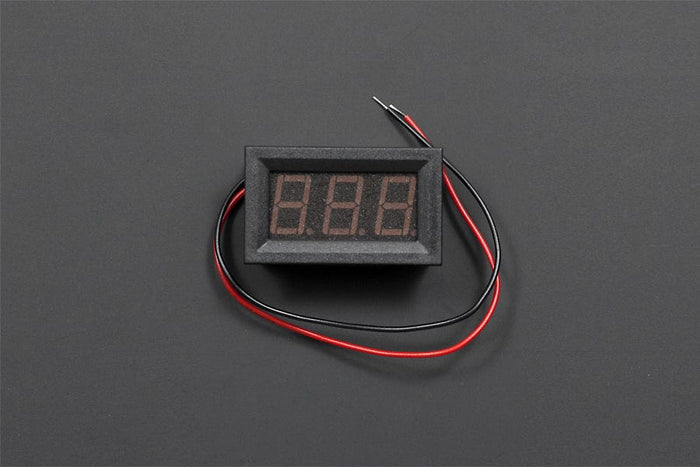 LED Voltage Meter (Red) [Discontinued] by DFRobot - The Pi Hut
