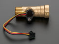 Liquid Flow Meter -  Brass 1/2" Nominal Threaded [Discontinued] by The Pi Hut - The Pi Hut