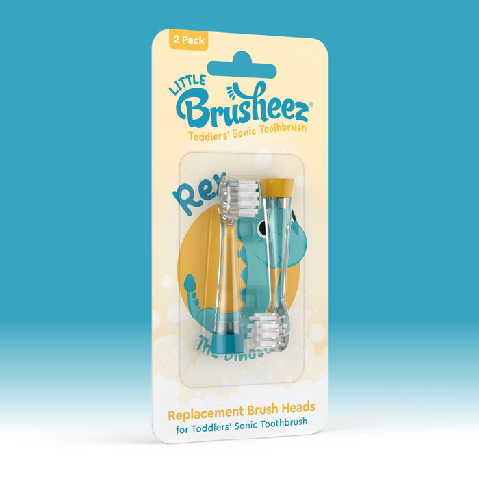 Little Brusheez® Toddlers’ 2-Pack Replacement Brush Heads - Rex the Dinosaur
