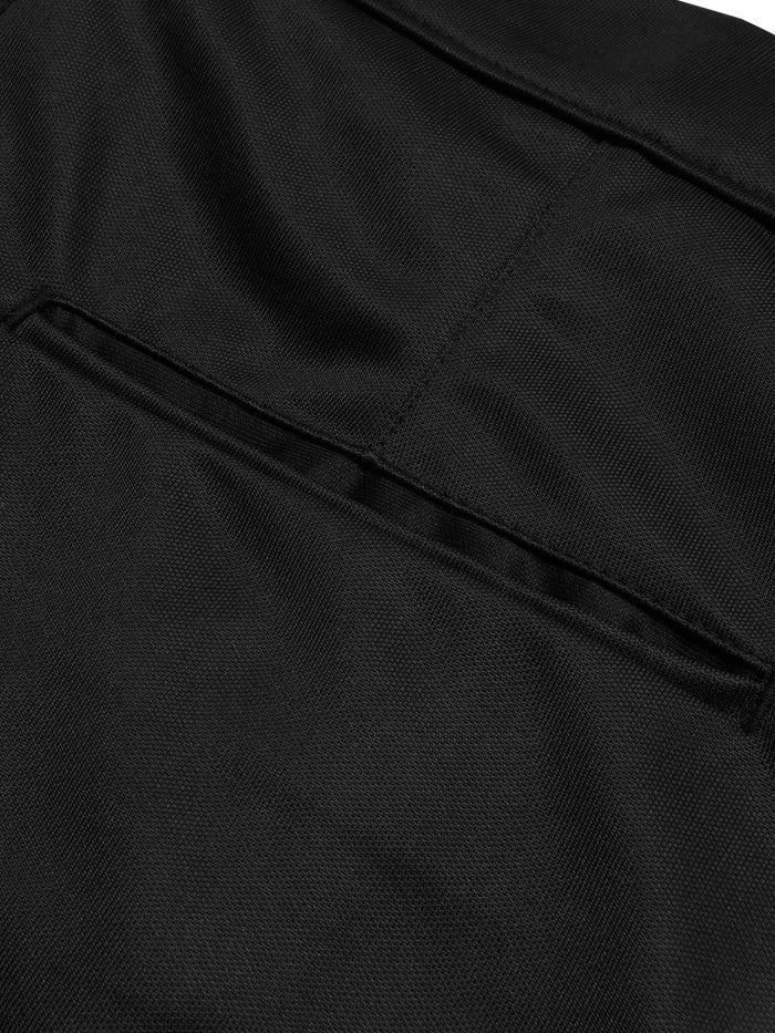 Louis Vicaci Interlock Stretchy Slim Fit Pent For Men-Black-RT2454