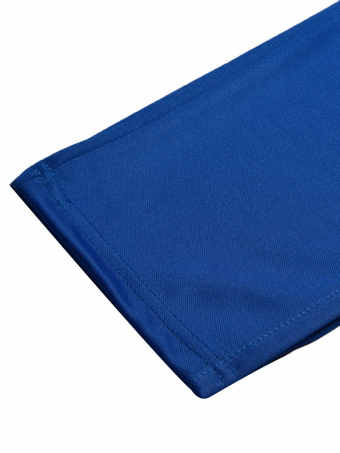 Louis Vicaci Interlock Stretchy Slim Fit Pent For Men-Blue-BR13258