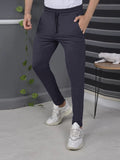 Louis Vicaci Slim Fit Lycra Trouser Pent For Men-Navy Purple-BE3289
