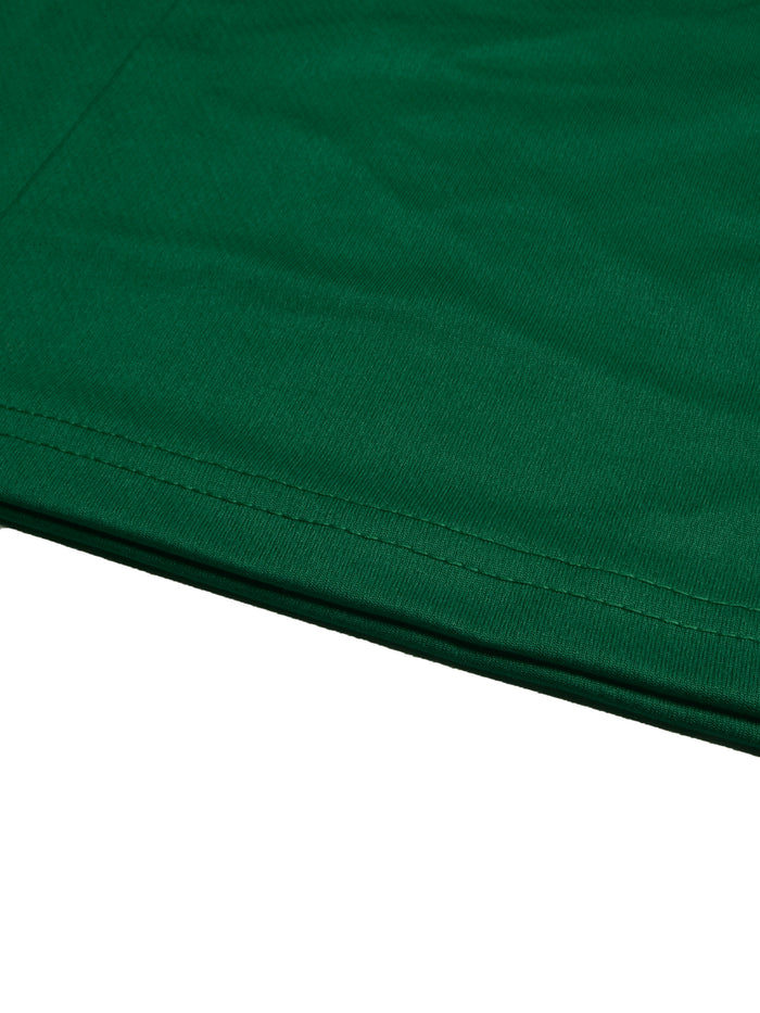 Louis Vicaci Summer Active Wear Tracksuit For Men-Green with Navy Panels-RT2437