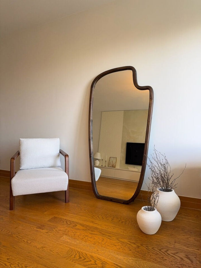 Lunor - Organische Houten Spiegel 180x100 cm