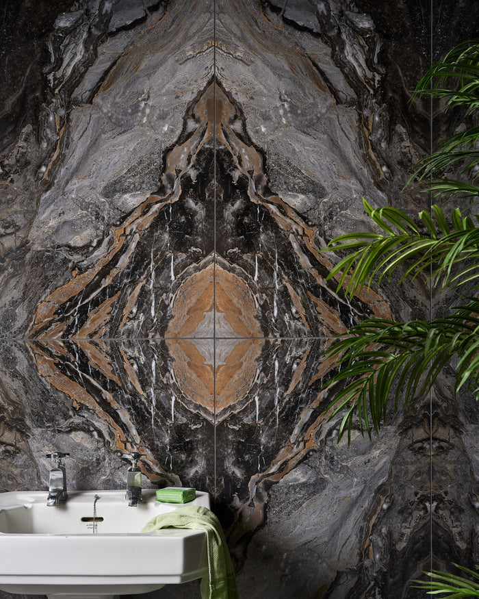 Magnifique Porcelain Nero Bookmatched