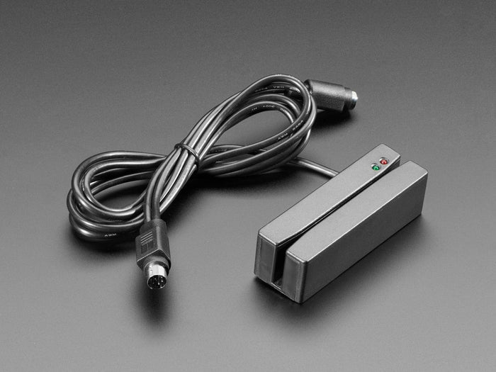 Magstripe Reader - PS/2 Interface - 3 Tracks (1&2&3) [Discontinued] by The Pi Hut - The Pi Hut