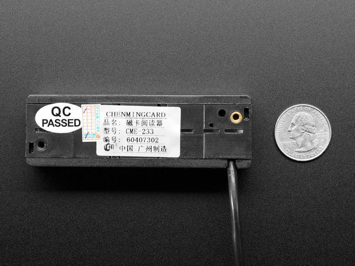 Magstripe Reader - PS/2 Interface - 3 Tracks (1&2&3) [Discontinued] by The Pi Hut - The Pi Hut
