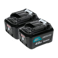 Makita 12V max CXT Li-ion battery, 2-pack, black with dual terminals