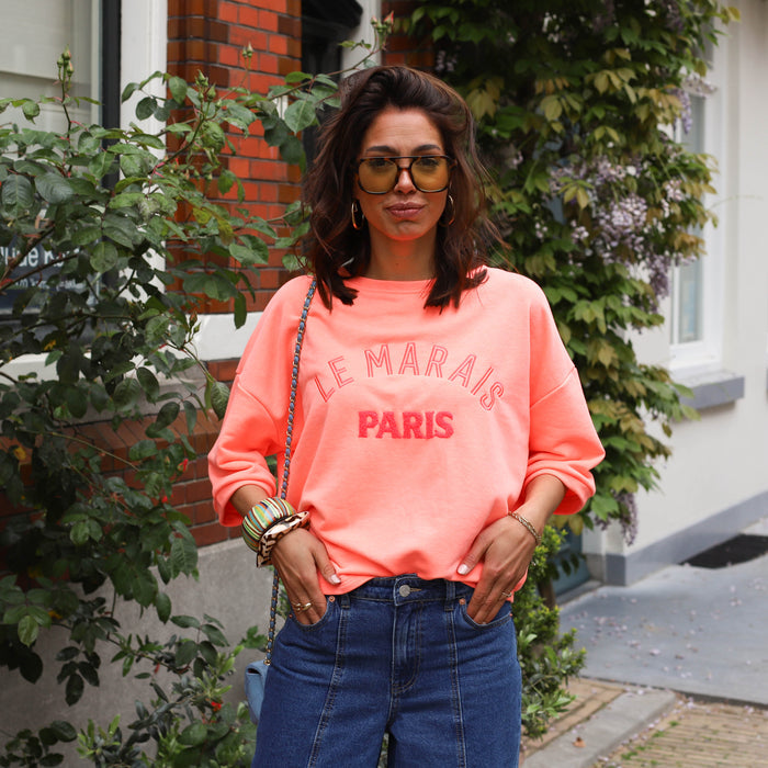 Marais shirt oranje