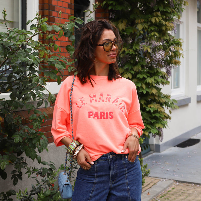 Marais shirt oranje