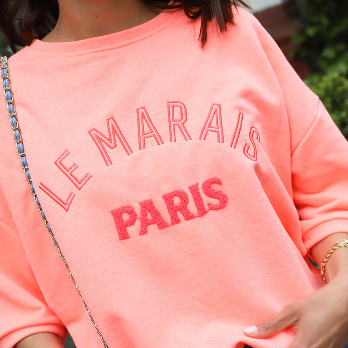 Marais shirt oranje