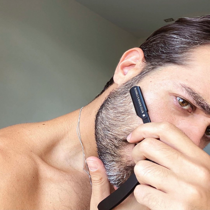 Matt Black Cut-Throat Razor