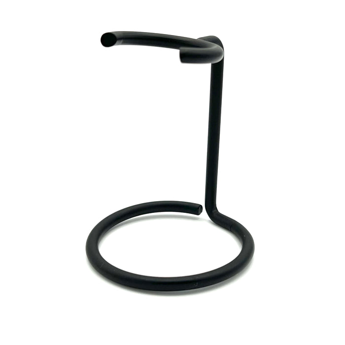 Matt Black Shaving Brush Stand