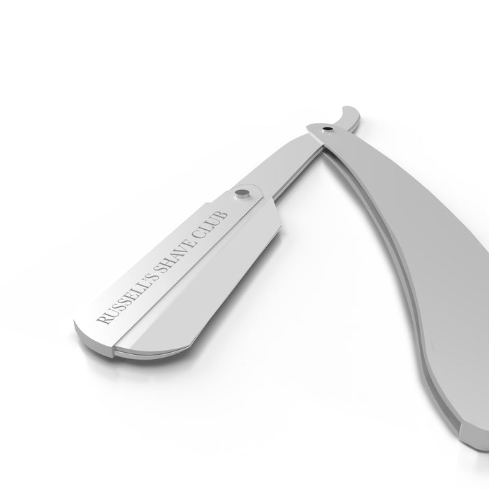 Matt Silver Cut-Throat Razor