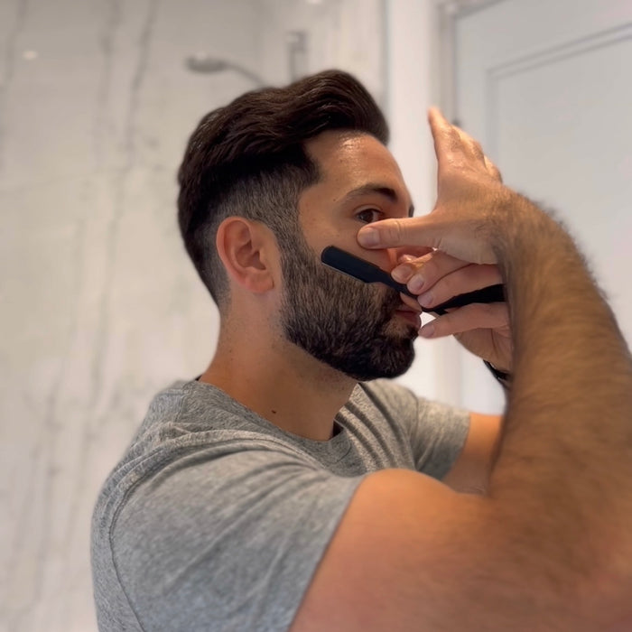 Matt Silver Cut-Throat Razor