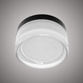 10W Black Acrylic Dimmable Flush Mount
