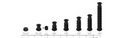 Pedestal unit 45–145mm: stacked adjustment columns with size scale diagram