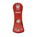 Maxisil Cartridge Cutter, red hand tool with metal blade and adjustment wheel