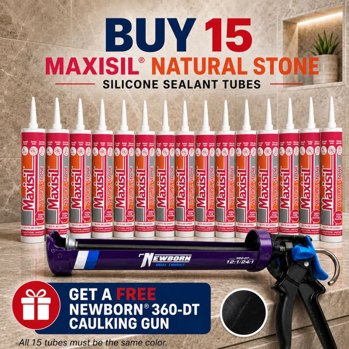 Maxisil Natural Sealants Case Free Caulk Gun