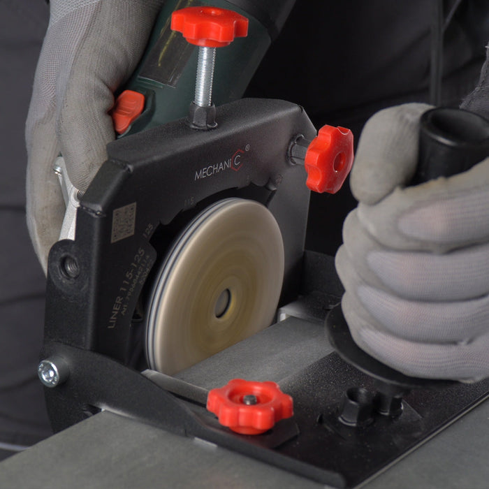 Mechanic LINER Cutting Guard – Tile Edge Finishing Guide for Angle Grinder (4.5"–5") – product view 7
