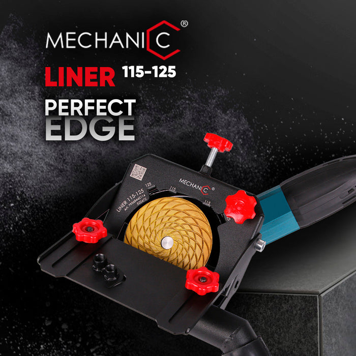 Mechanic LINER Cutting Guard – Tile Edge Finishing Guide for Angle Grinder (4.5"–5") – product view 8