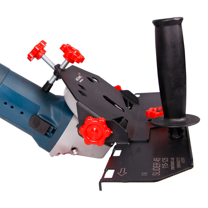 Mechanic SLIDER 2.0 – 45° Tile Cutting Guide for Angle Grinder (Adjustable Bevel System) – product view 5
