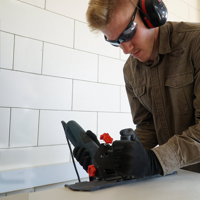 Mechanic SLIDER 2.0 – 45° Tile Cutting Guide for Angle Grinder (Adjustable Bevel System) – product view 7