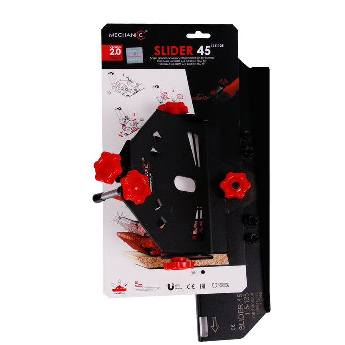 Mechanic SLIDER 2.0 – 45° Tile Cutting Guide for Angle Grinder (Adjustable Bevel System) – product view 8