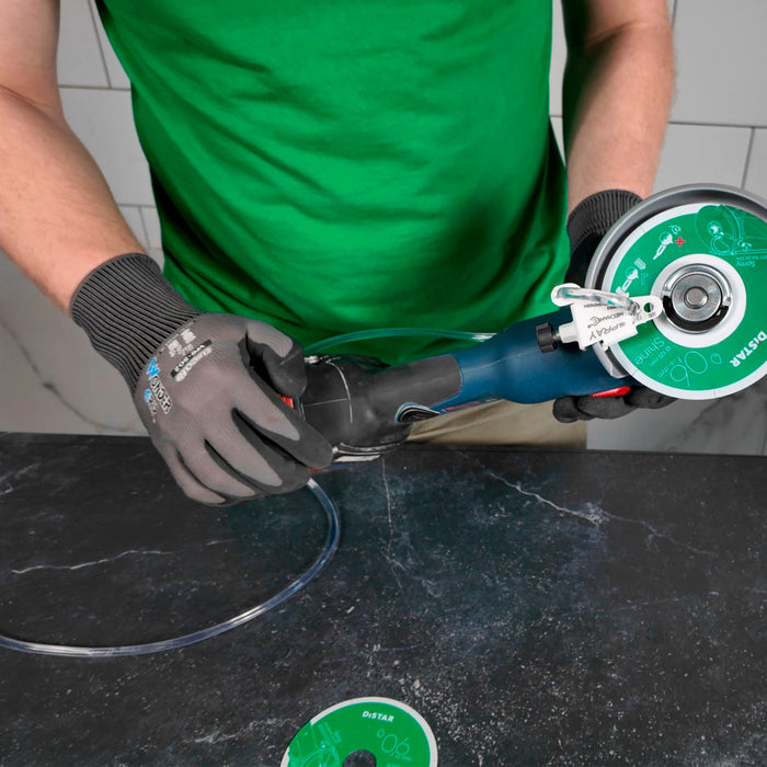 Mechanic Spray System – Angle Grinder Water Attachment for Wet Tile Cutting (4.5"–5") – product view 7