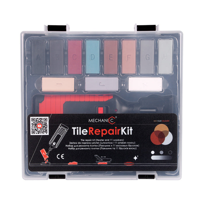 Mechanic Tile Repair Kit for Porcelain, Ceramic & Stone – Fix Chips, Cracks & Surface Damage – product view 1
