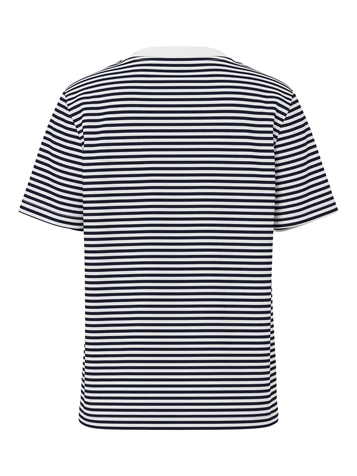 Mila heart tee cloud dancer blue