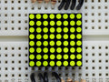Miniature 8x8 Yellow-Green LED Matrix by The Pi Hut - The Pi Hut