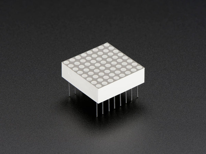Miniature 8x8 Yellow-Green LED Matrix by The Pi Hut - The Pi Hut