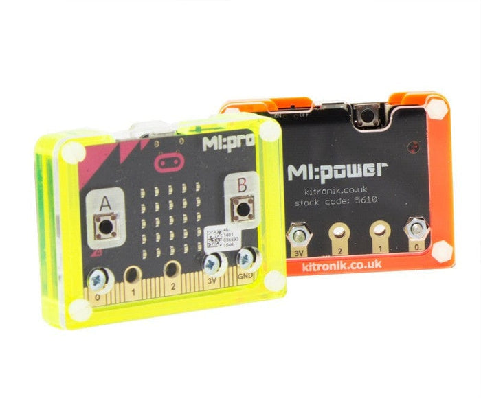 MI:power Case for the BBC micro:bit V1 [Discontinued] by Kitronik - The Pi Hut