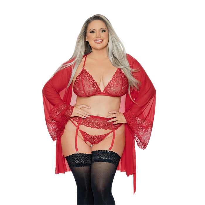 M&M Lace Robe