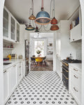 Mono Hex Porcelain Mosaic Daisy|Credit: EMR Architecture