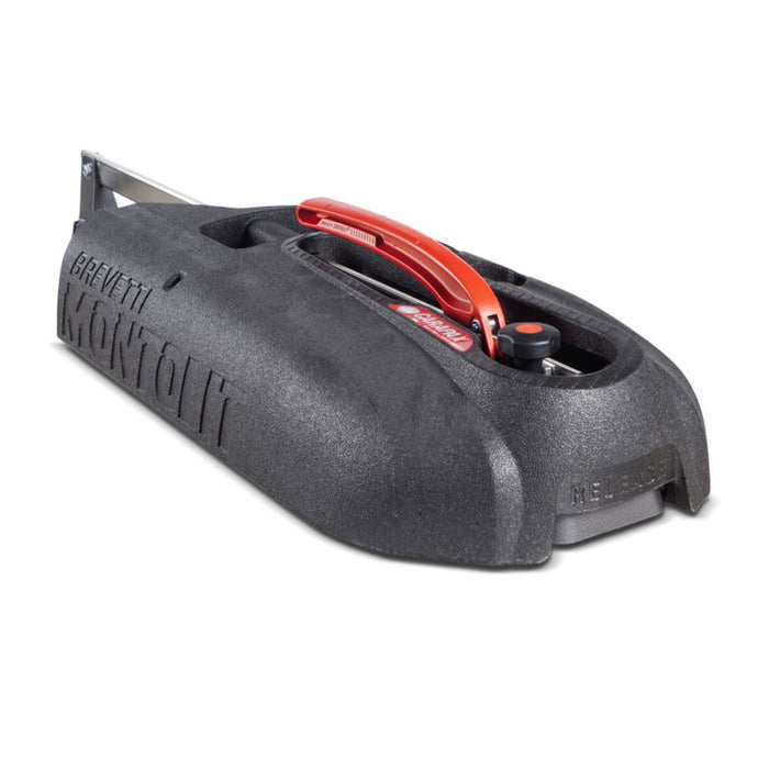 CARAPAX cover for tile cutter, dark gray shell with top molded recess
