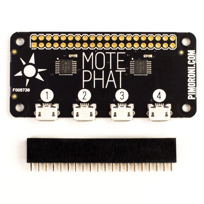 Mote pHAT [Discontinued] by Pimoroni - The Pi Hut