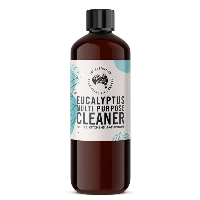 Eucalyptus Multi Purpose Cleaner 1 litre amber bottle