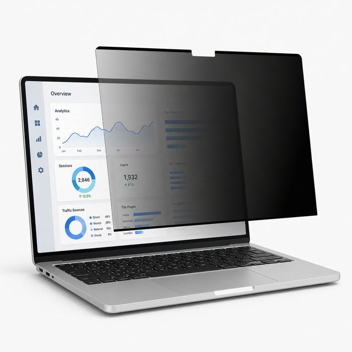 Nano-suction privacy screen filter for MacBook — DEFF