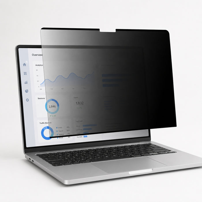 Nano-suction privacy screen filter for MacBook — DEFF