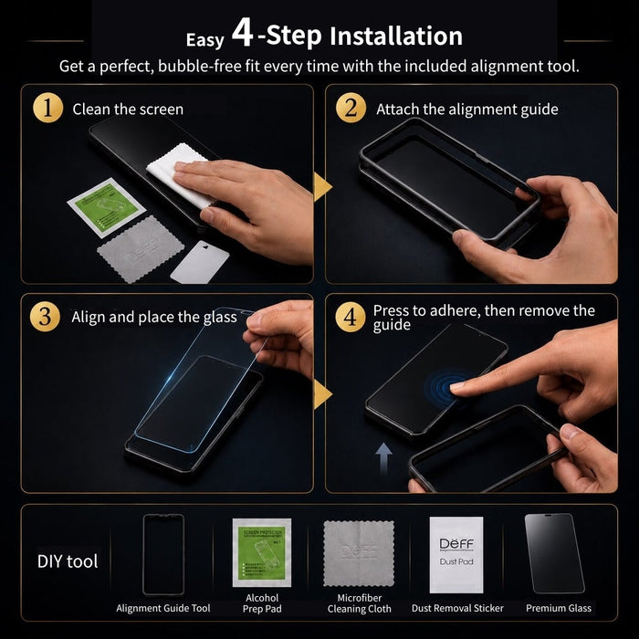 NANOCERAM™ premium glass screen protector for Xperia 1 VIII — DEFF