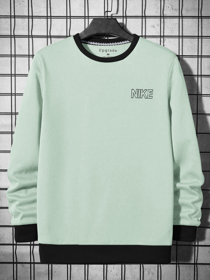 NK Fleece Funky Style Sweatshirt For Men-BR14491