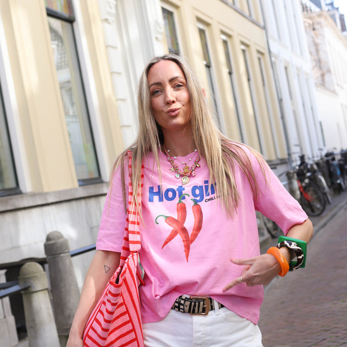 Noisy May Carla shirt roze