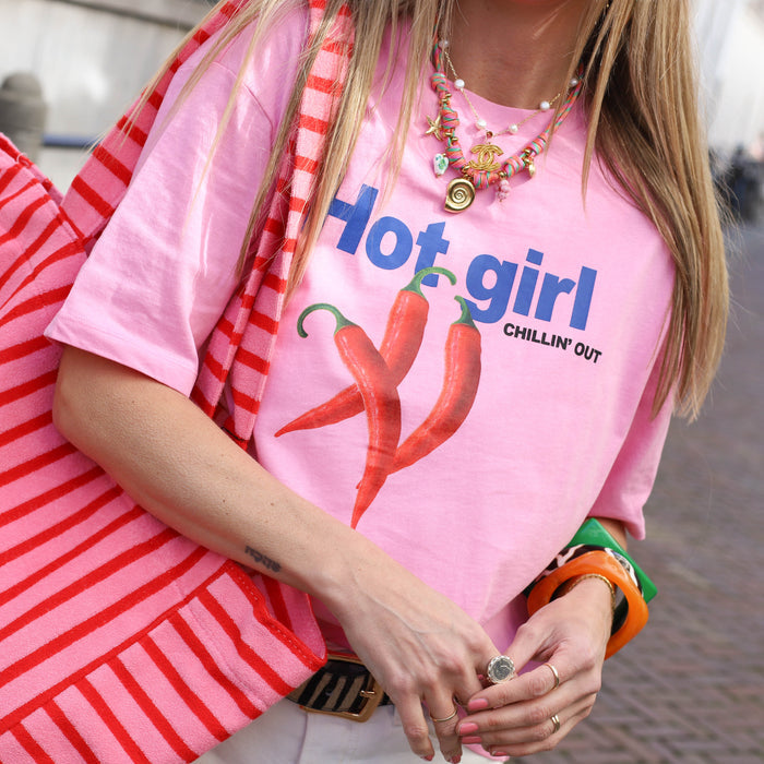 Noisy May Carla shirt roze