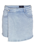 Noisy May light blue denim skort