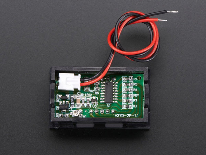 Panel Volt Meter - 4.5V to 30VDC by The Pi Hut - The Pi Hut