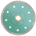Pearl P4 turbo mesh abrasive blade with center hole, for porcelain and granite